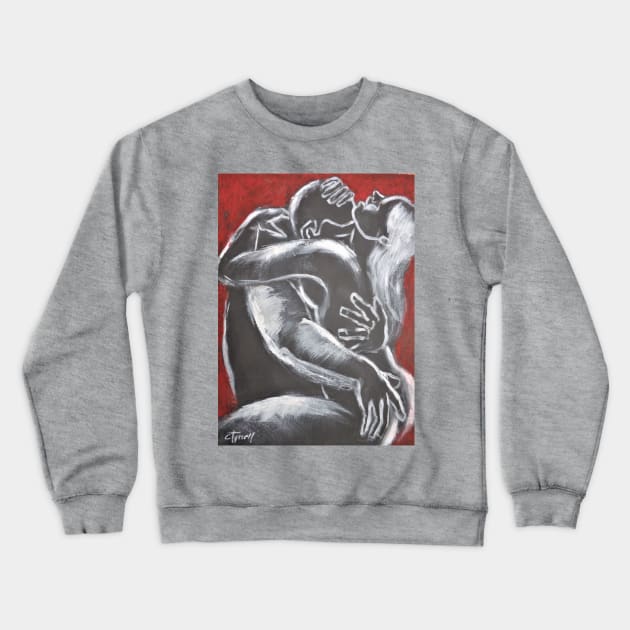 Lovers - Hot Night 5 Crewneck Sweatshirt by CarmenT